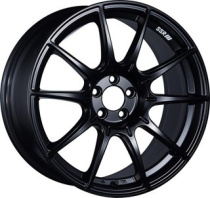 SSR GTX01, 18×7.5, 5x100, 48, φ73×H27.0, FLAT BLACK Fälg